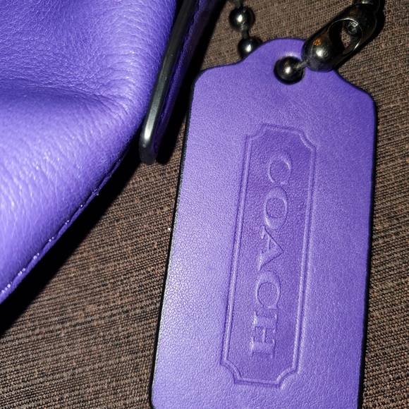 Coach Bleecker Sport Mini Duffle Ultraviolet - Picture 6 of 12